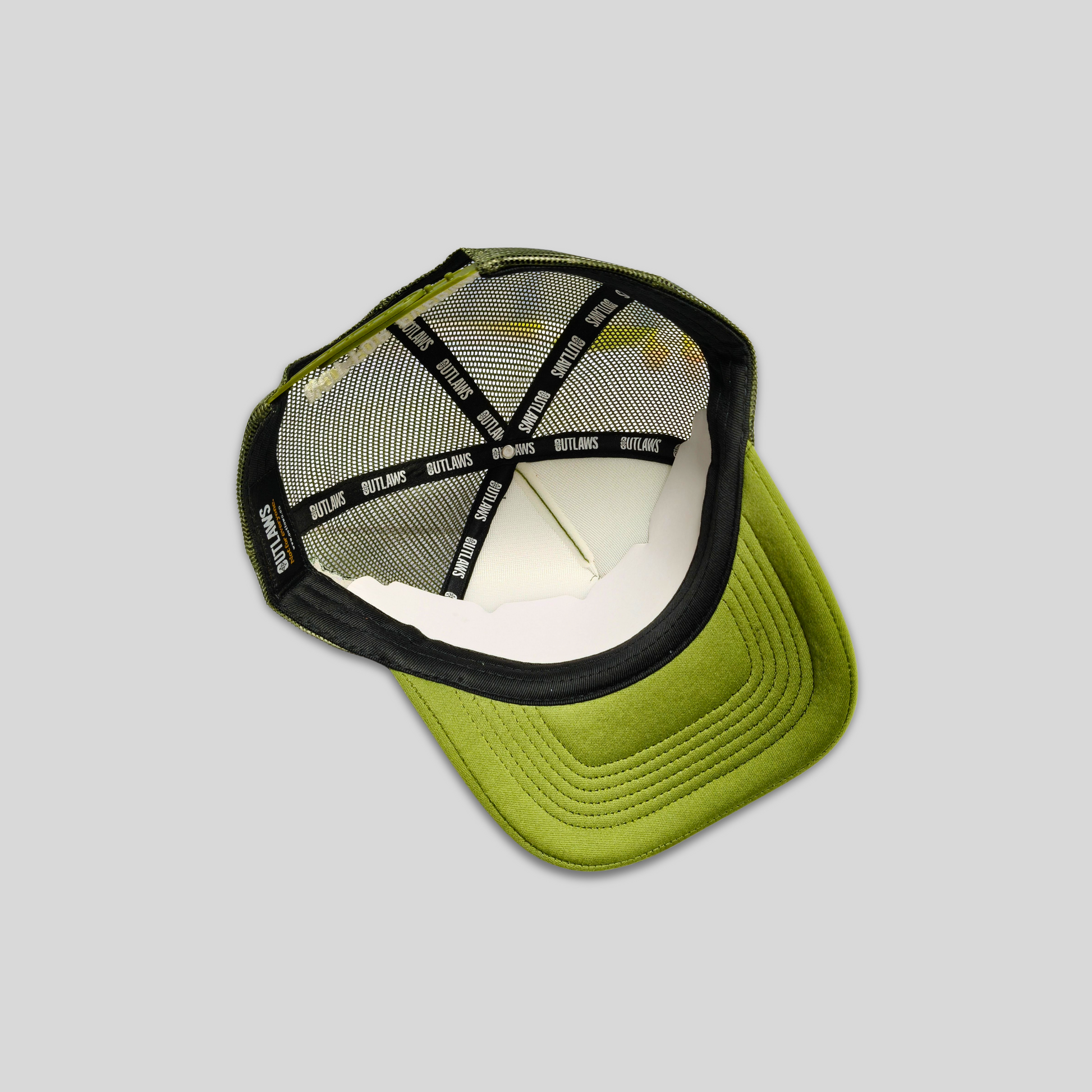 "Atlas Rebel" Gorra Trucker Verde Oliva