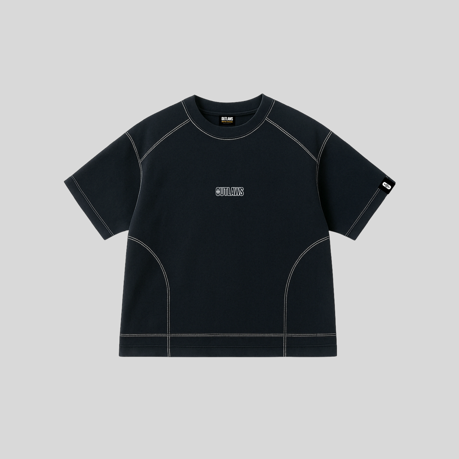 Camiseta Essential Core Black Boxy Fit