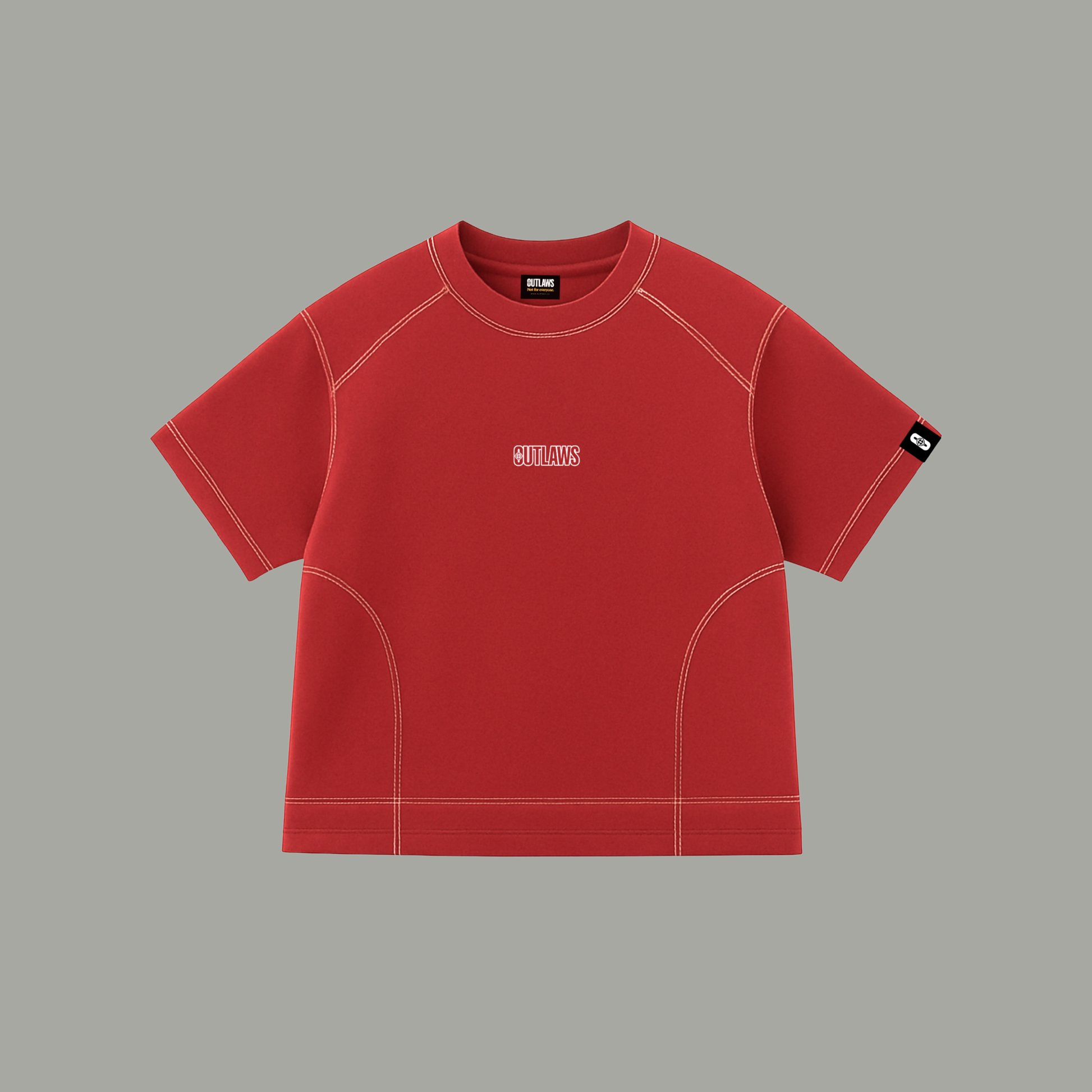 Essential Tee – Deep Red