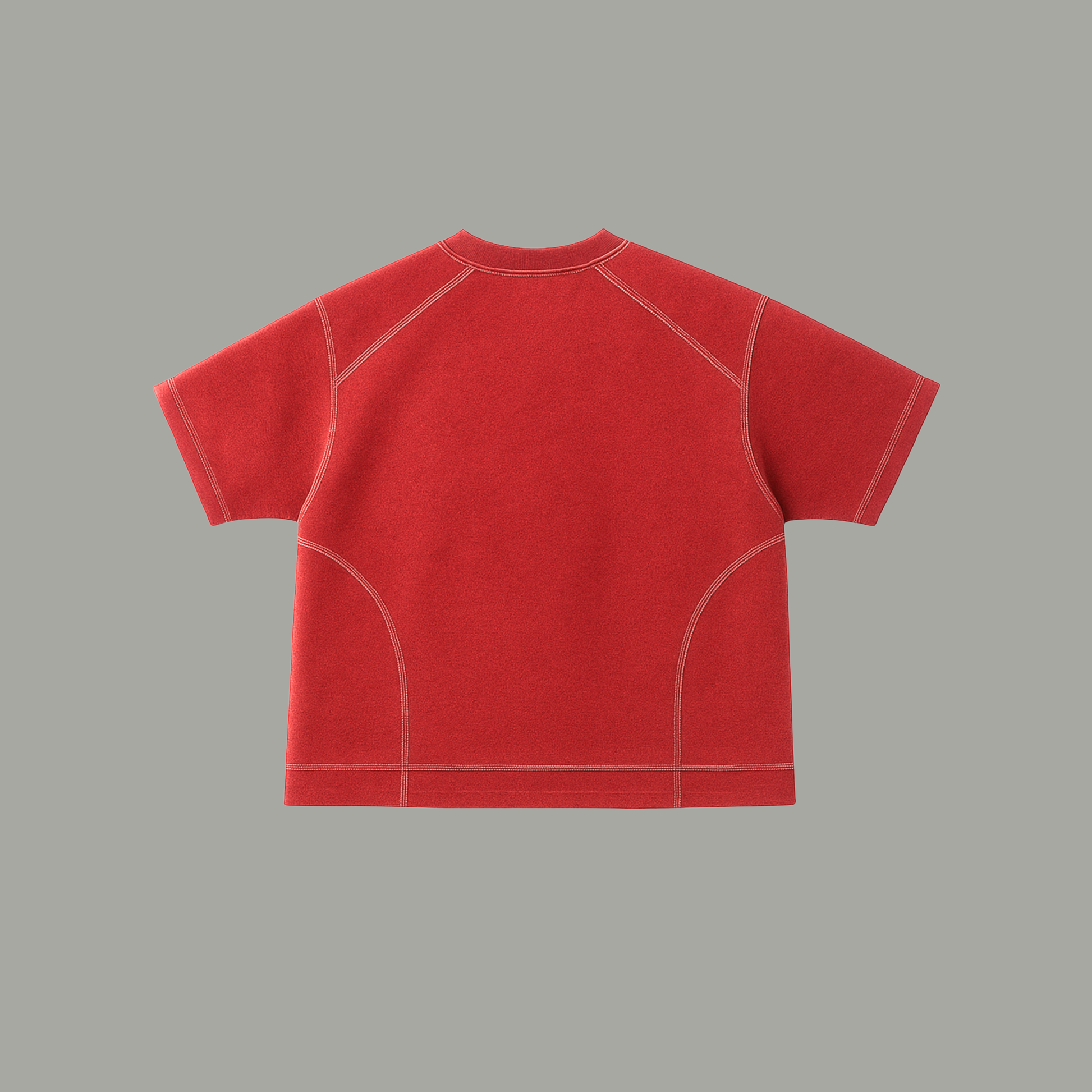 Essential Tee – Deep Red