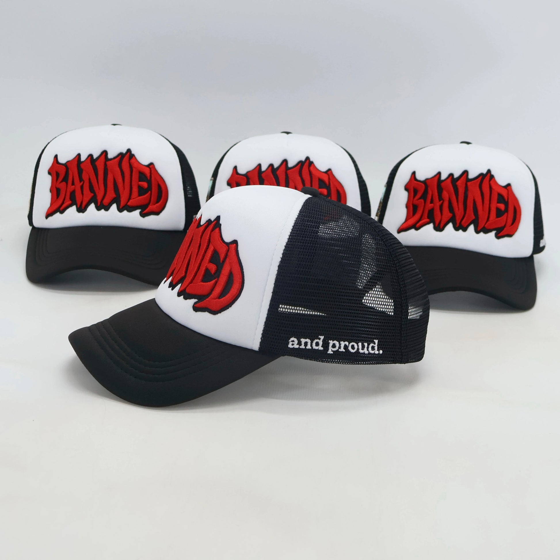 "Banned and Proud" Gorra Trucker