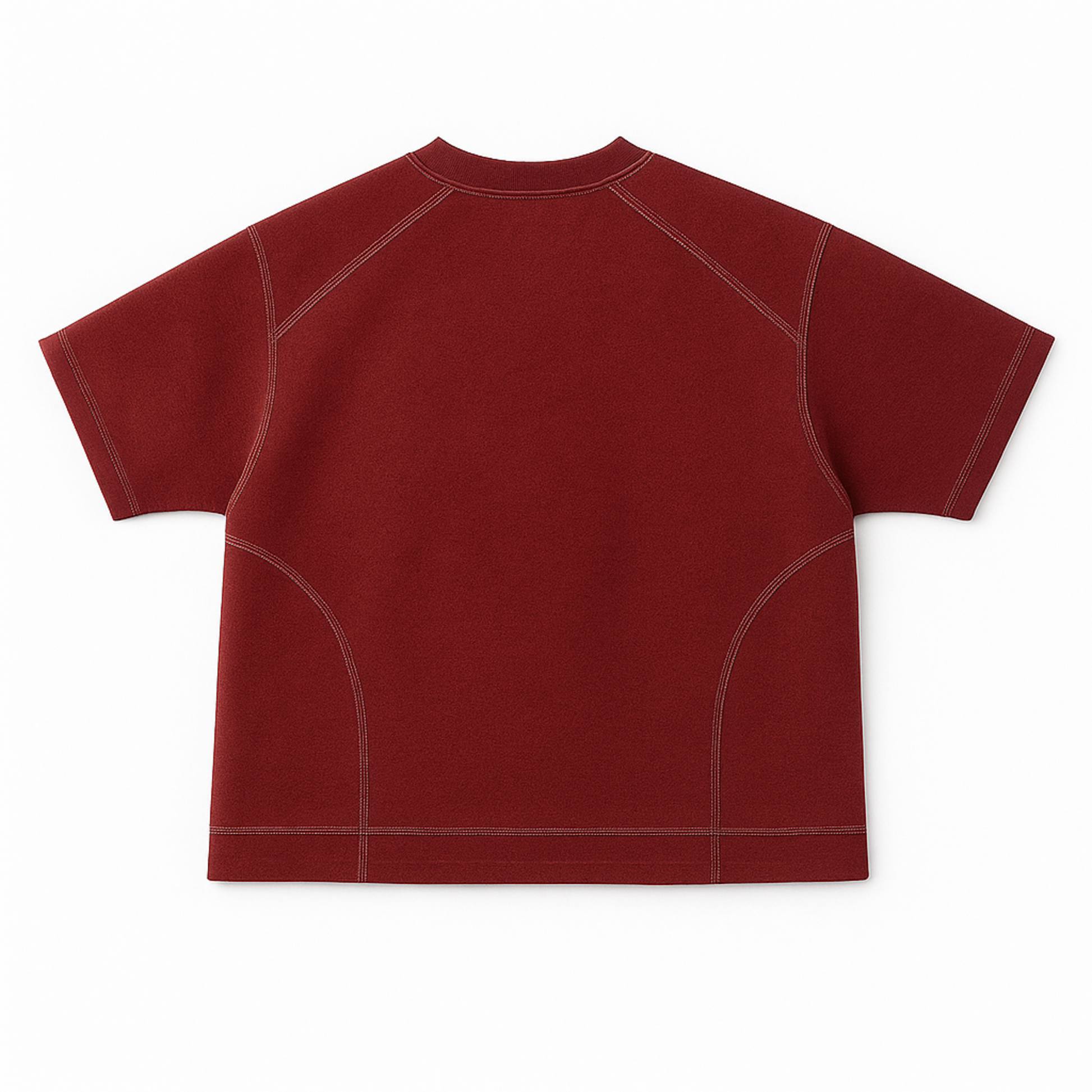 ESSENTIAL TEE – DEEP BURGUNDY