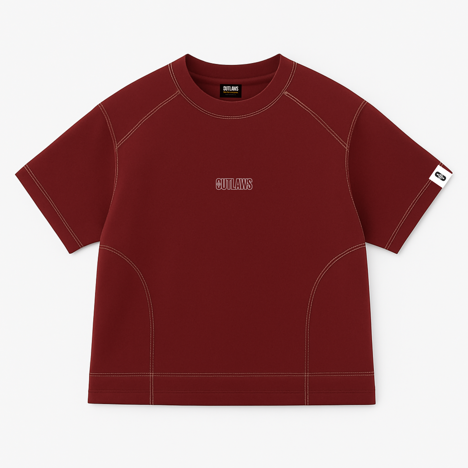ESSENTIAL TEE – DEEP BURGUNDY