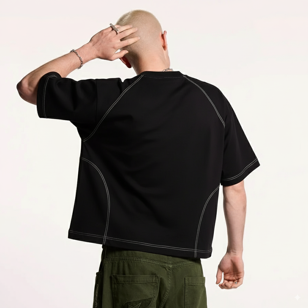 ESSENTIAL TEE – CORE BLACK