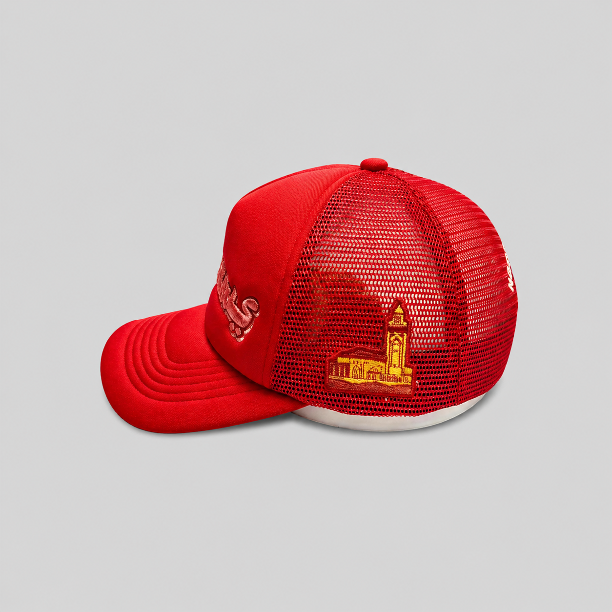 Casablanca Blaze Black Trucker Cap
