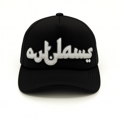 "Midnight Medina" Gorra Trucker Negra